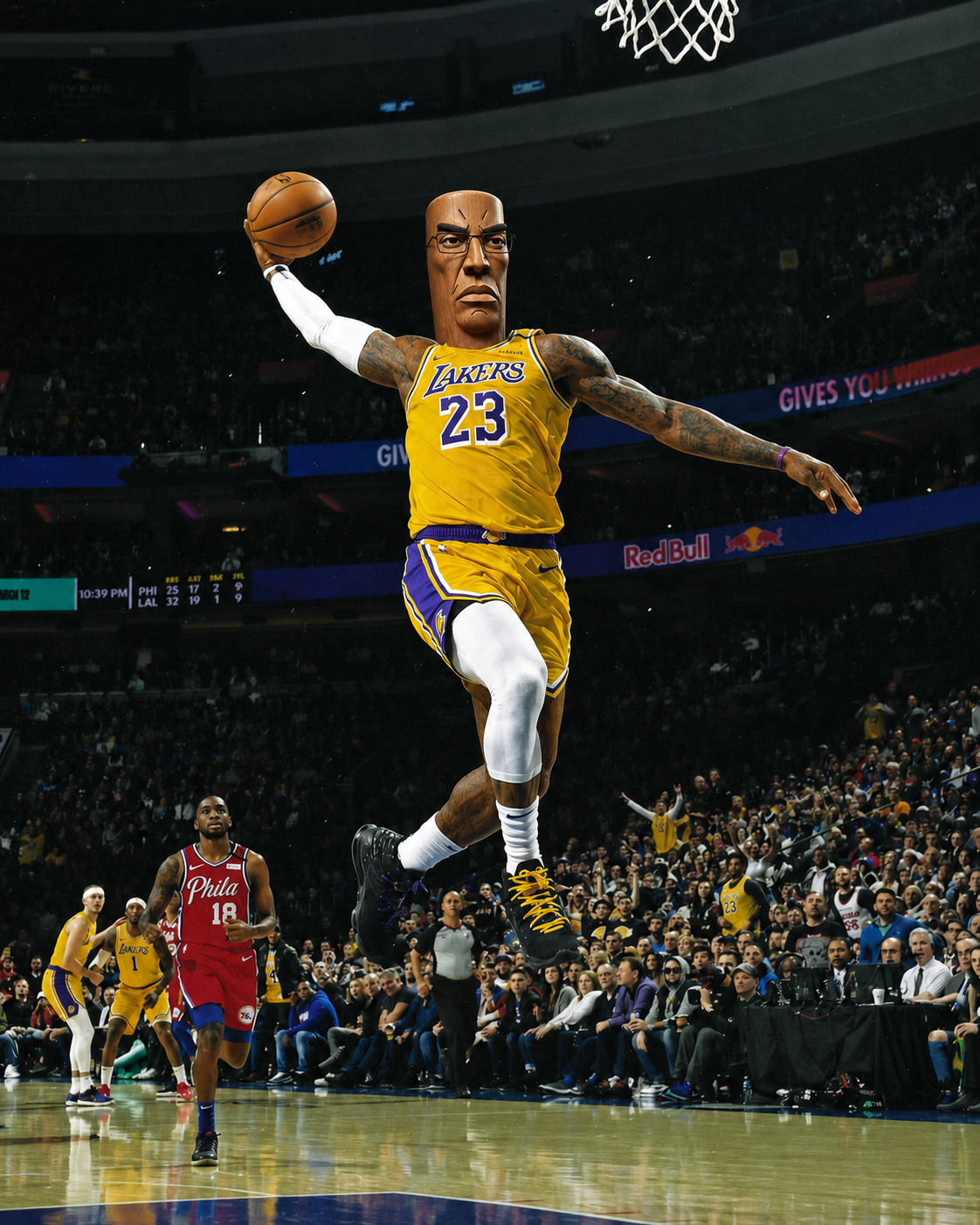 posterized you. wood hands only.