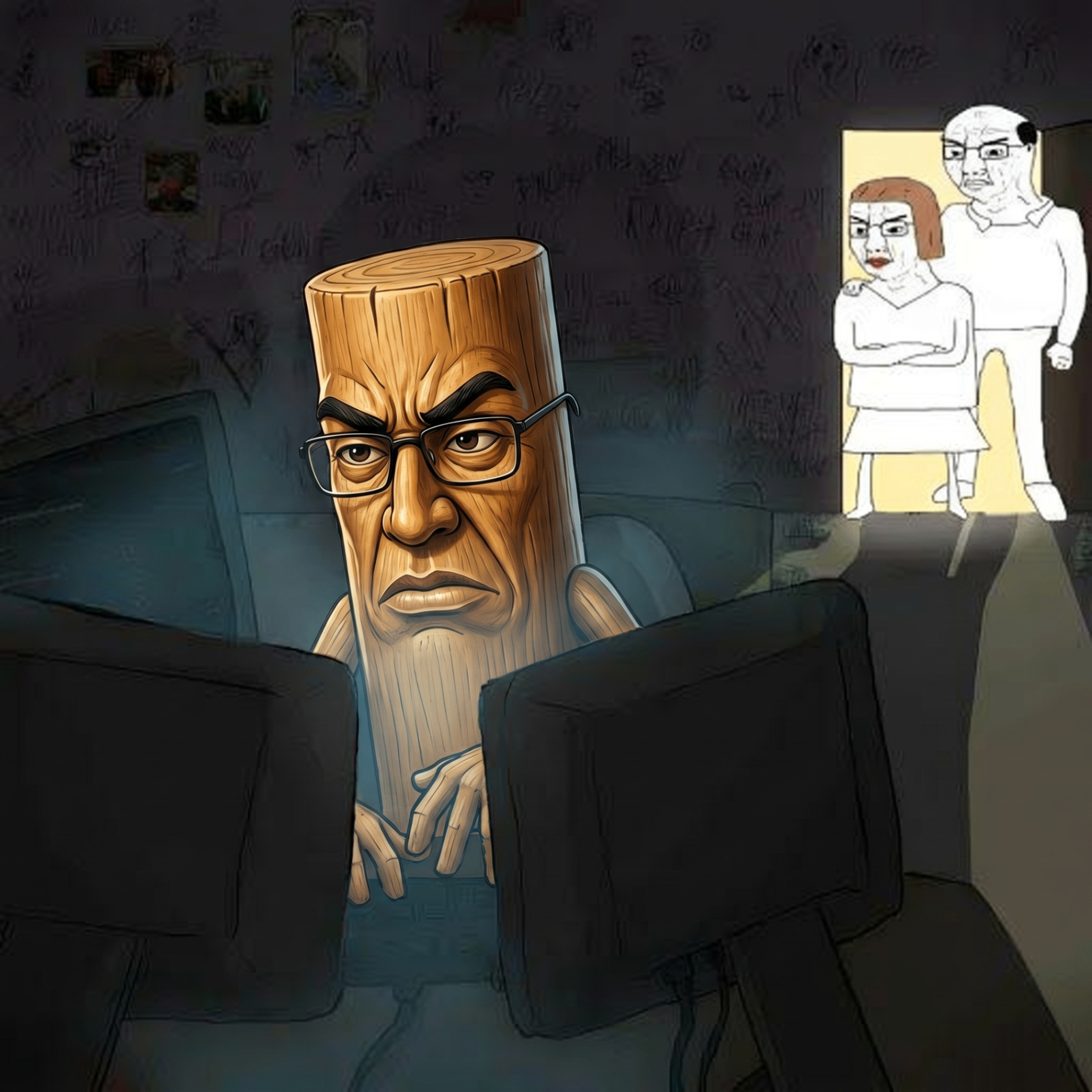 nyoo chud come downstairs grandma made tendies